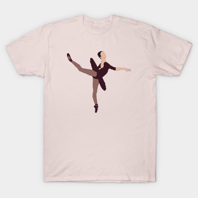 Attitude - Ballerina T-Shirt by LiLian-Kaff